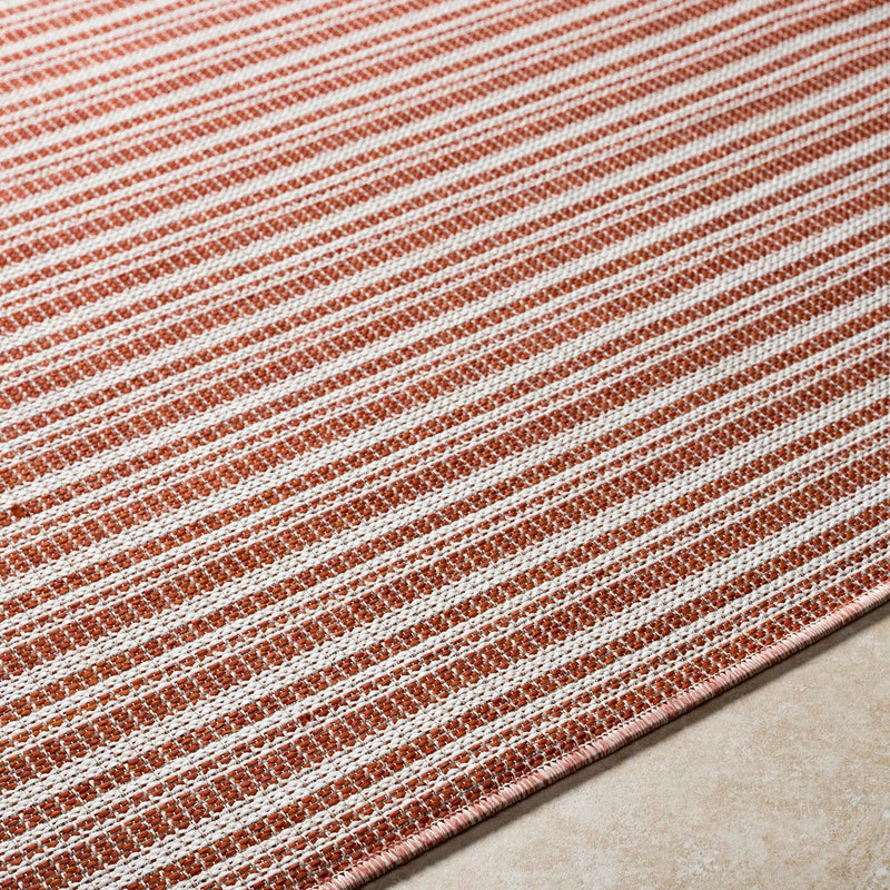 Greg Orange Outdoor Area Rug - Clearance by Boutique Rugs