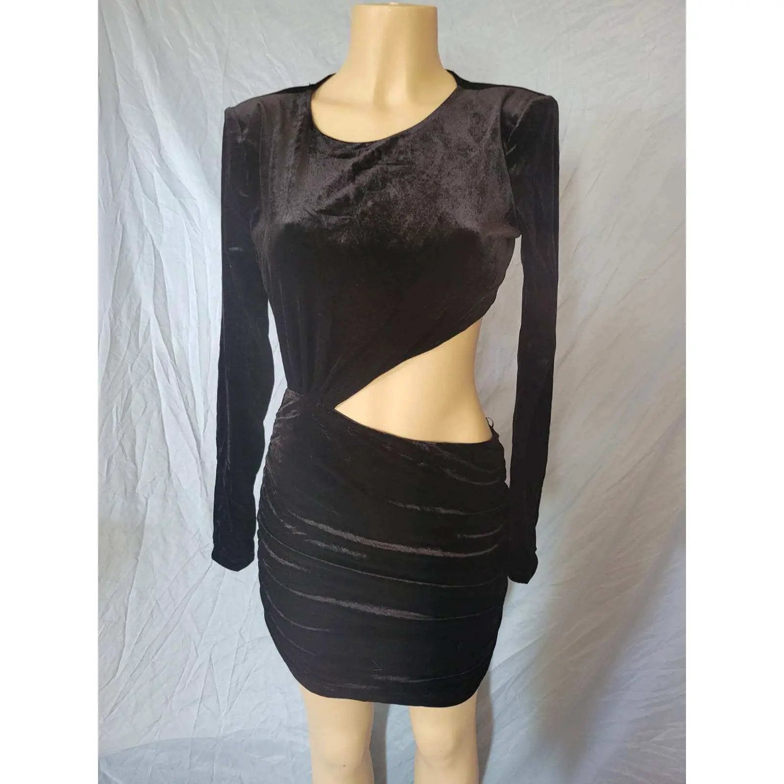 Symphony Black Velvet Dress by Selzalot