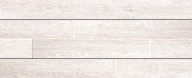 Venatura Frost Natural Plank Wood Look Porcelain Tiles 12x72, several pieces laid together