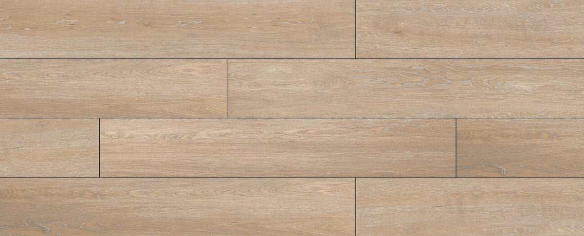 Venatura Nest Natural Plank Wood Look Porcelain Tiles 12x72, several pieces laid together