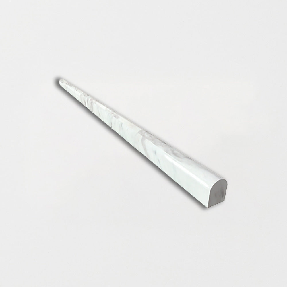 Venere Polished Pencil Marble Moldings 3/4x24 Marble Polished 3x24 Moldings