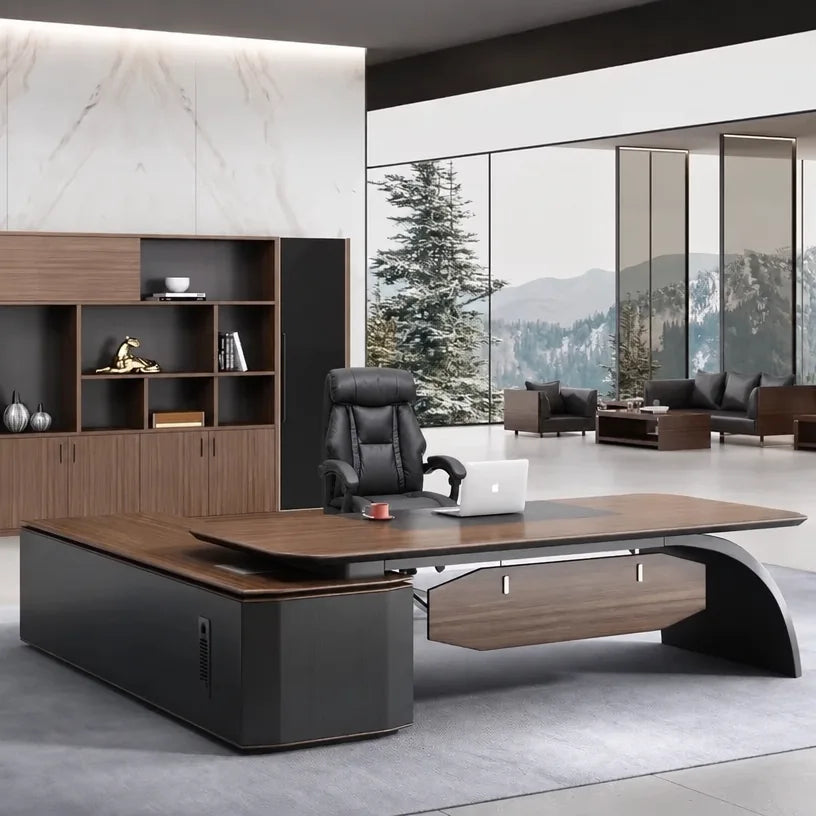 Ventura · Modern L-Shaped Executive Desk, photo 5 of 12