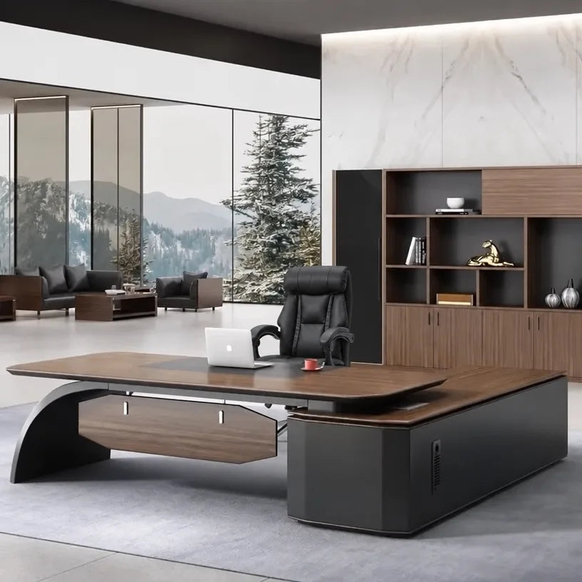 Ventura · Modern L-Shaped Executive Desk, photo 9 of 12