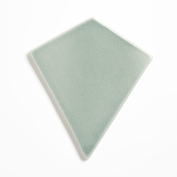 Verdant Crackled Diamante Ceramic Tiles 6x6