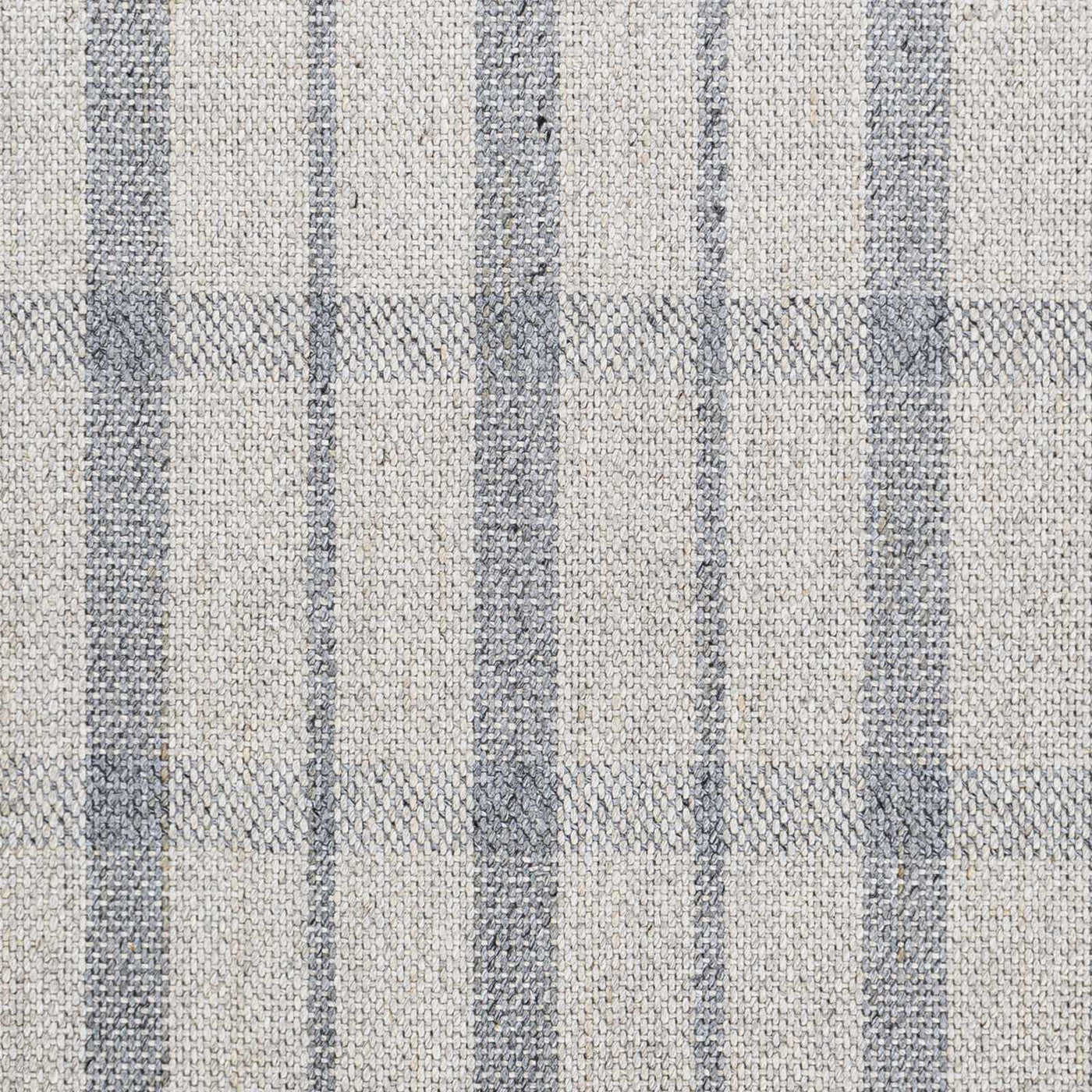 Verdon Light Gray Plaid Rug by Boutique Rugs