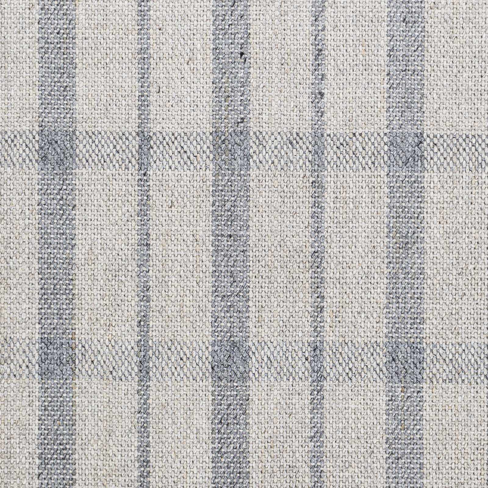 Verdon Light Gray Plaid Rug by Boutique Rugs