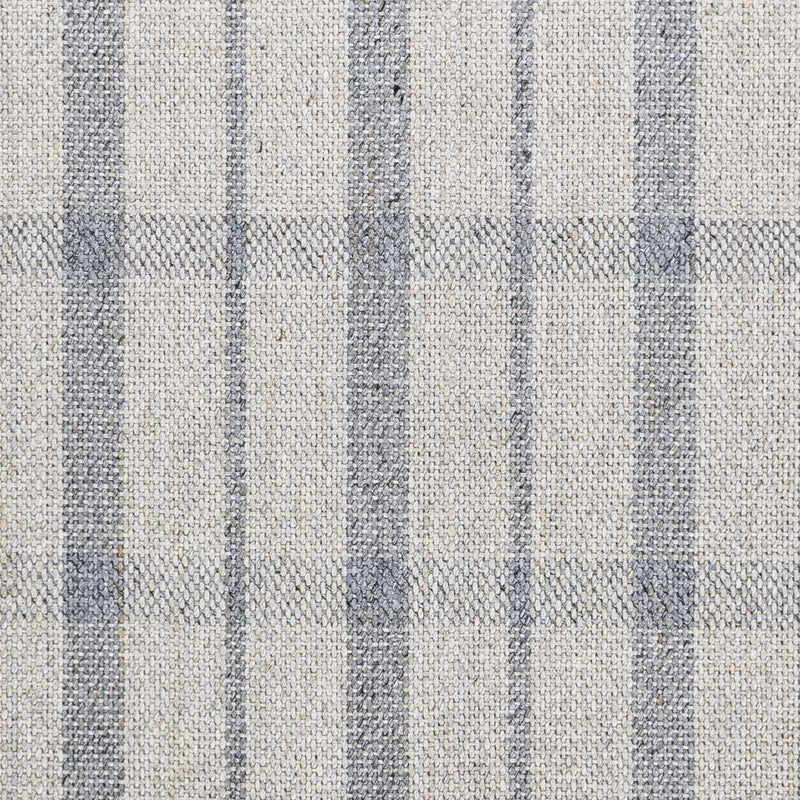 Verdon Light Gray Plaid Rug by Boutique Rugs