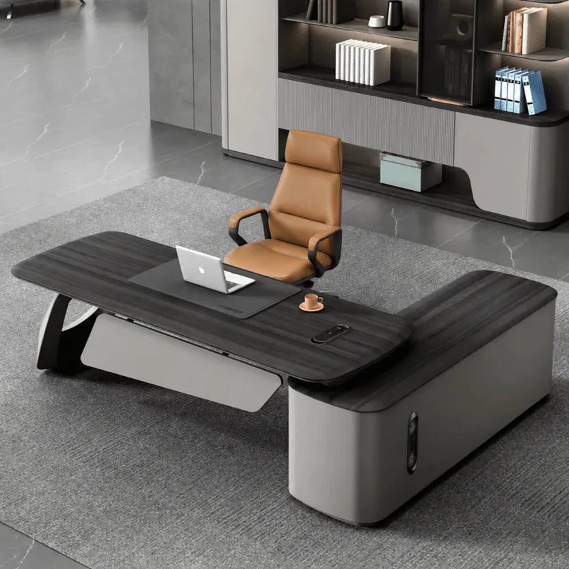 Veris · Modern L-Shaped Executive Desk, photo 2 of 9