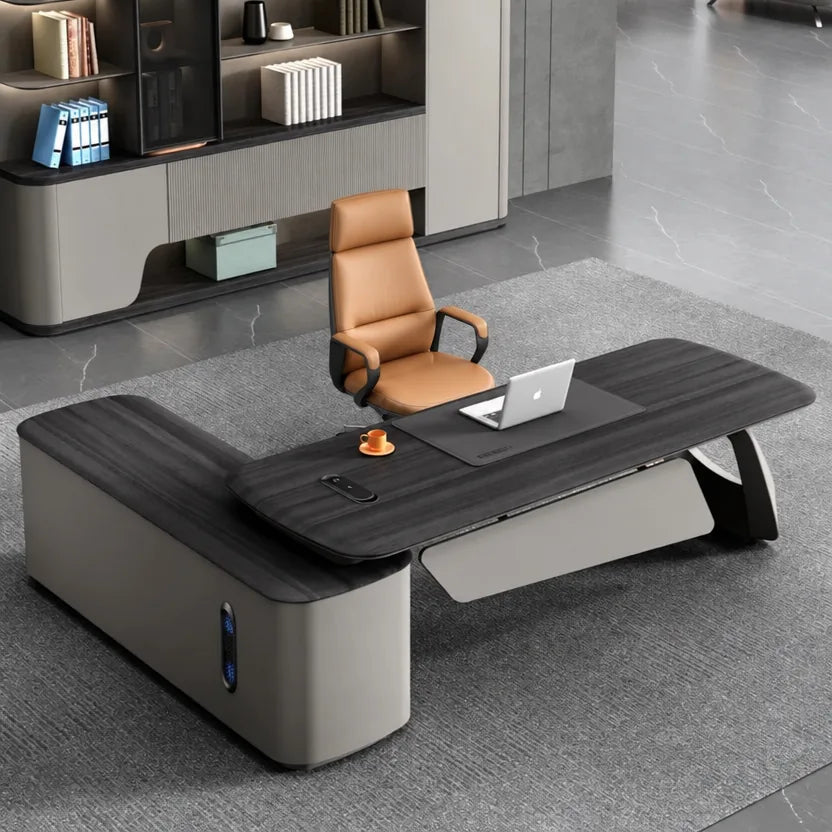 Veris · Modern L-Shaped Executive Desk, photo 6 of 9