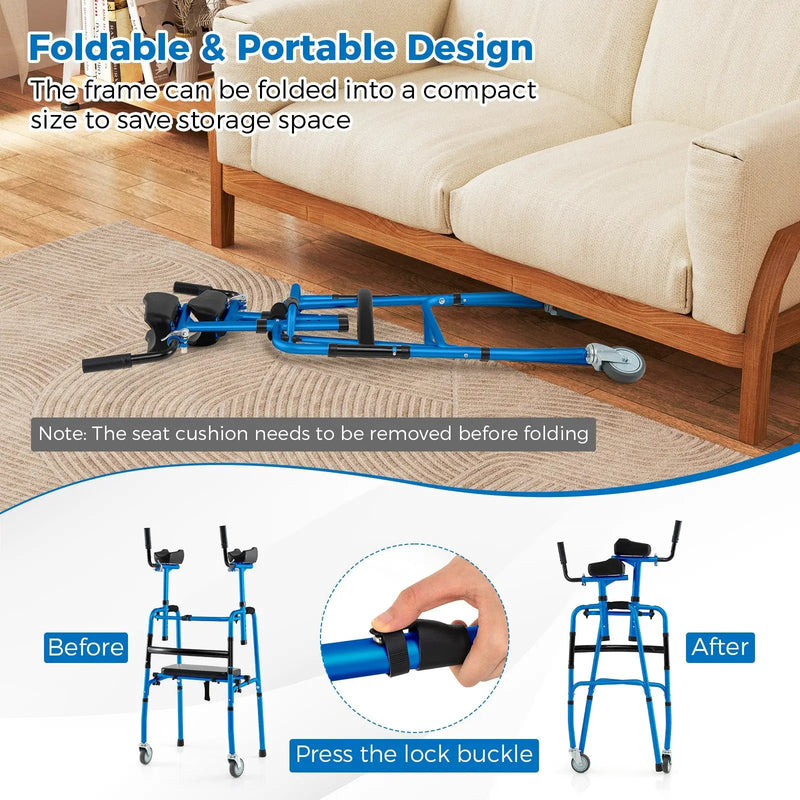 Versatile Rolling Walker for Rehabilitation Training by DirectDeals