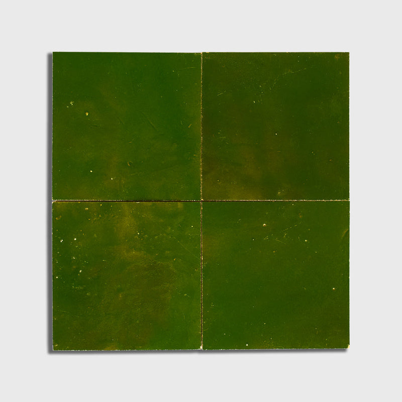 Vert Imperial Glossy Zellige Tiles 4x4 Zellige Glossy 4x4 Tiles