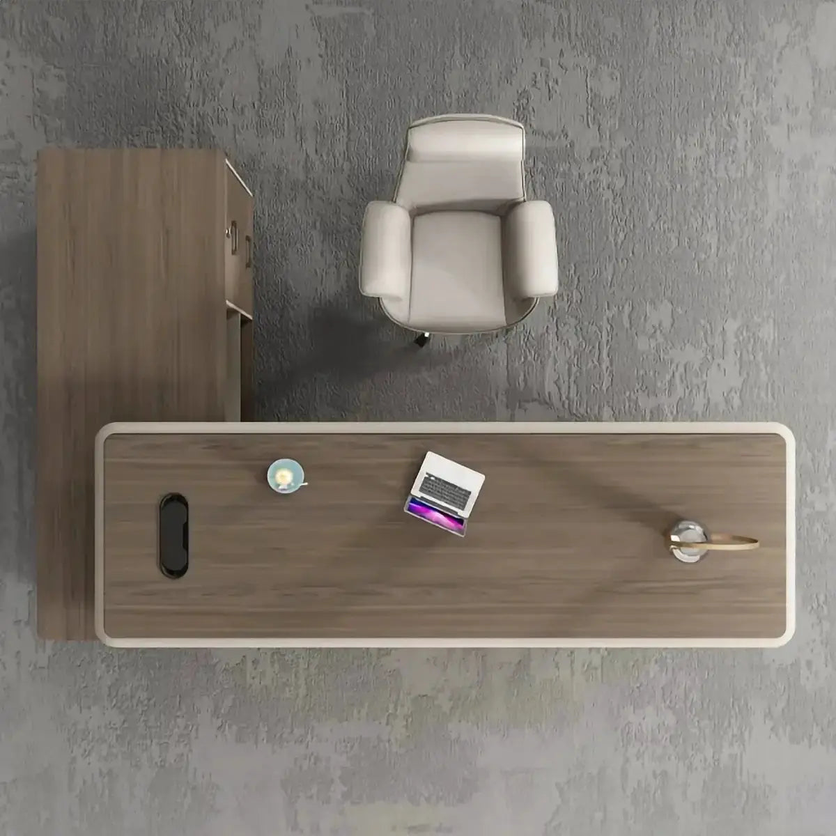 Stanford · Modern Executive L-Shaped Desk by Arc Grove