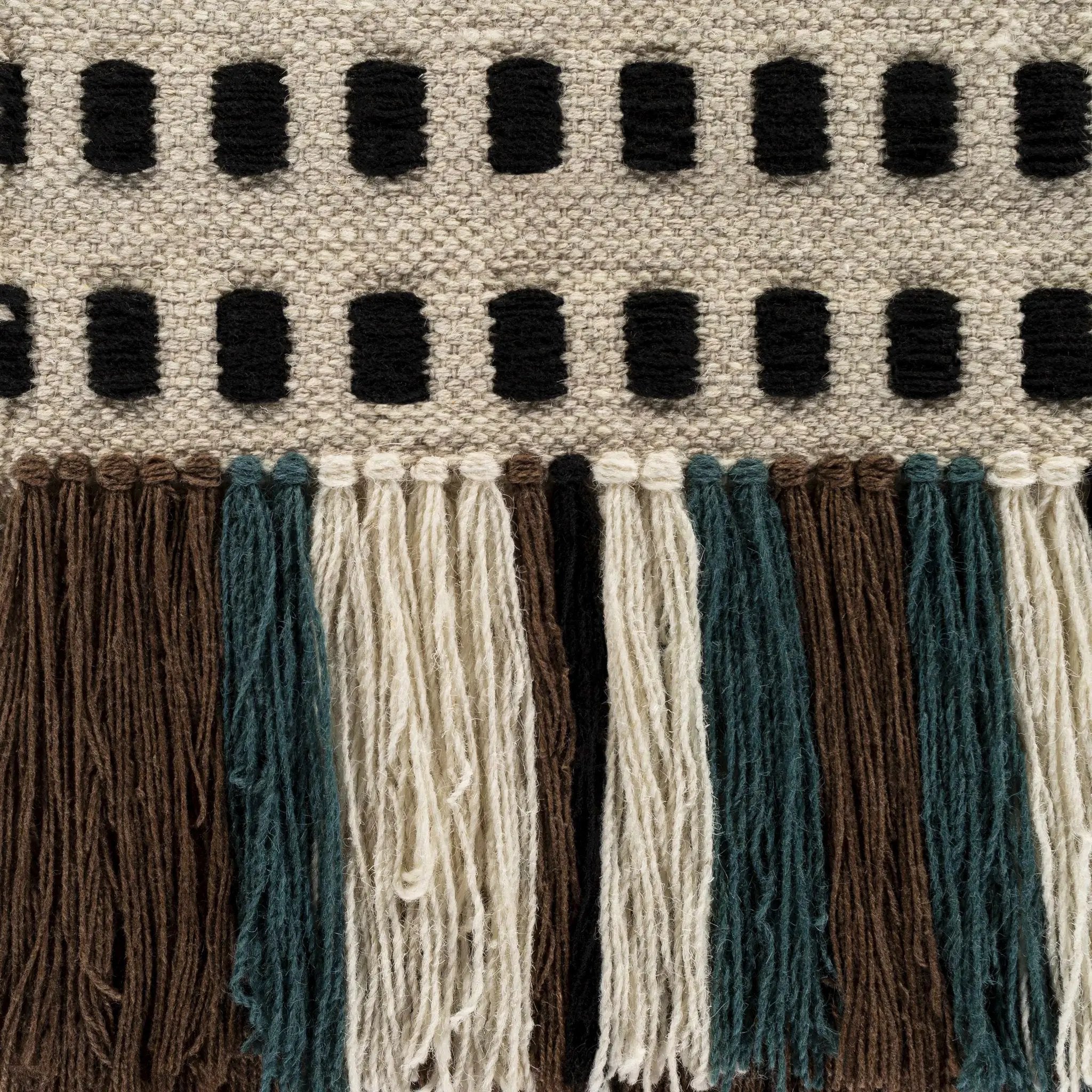 Ava Boho Fringe Wall Hanging - Clearance by Boutique Rugs