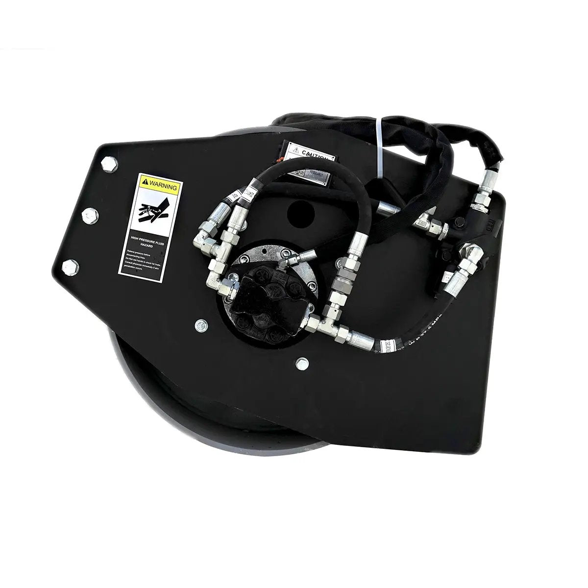 Greatbear 72" Skid Steer Vibratory Roller 24" Smooth Drum Attachment by Chery Industrial