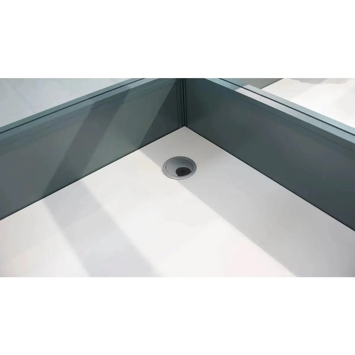 Trevik · L-Shaped Cubicle Workstation by Arc Grove