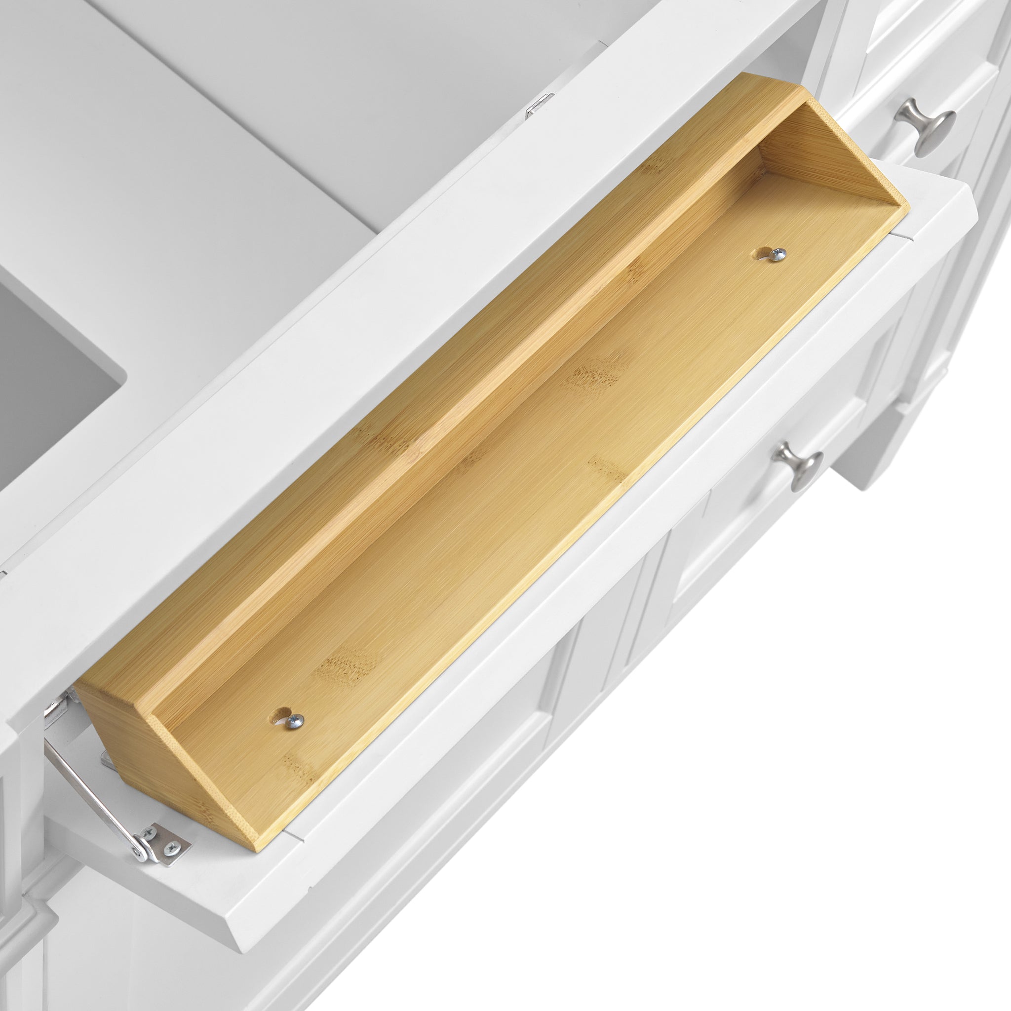 James Martin Brittany 84" Double Bathroom Vanity, Bright White by James Martin