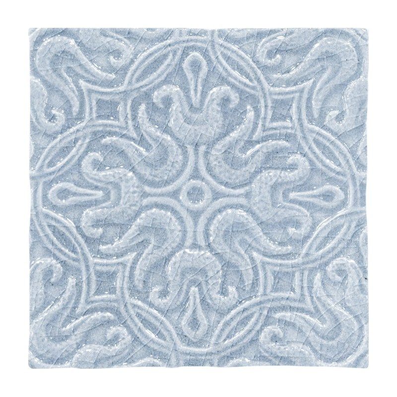 Vinca Crackled Mondial Ceramic Accent Tiles 6x6 Ceramic Crackled 6x6 Accent Tiles