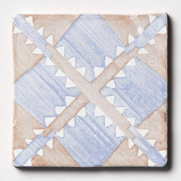 Vintage Linen Manta Glossy Glazed Terracotta Tiles 6x6