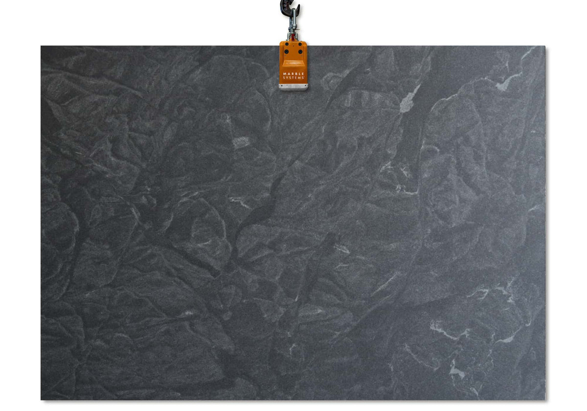 Virginia Mist Honed Granite Slab Random
