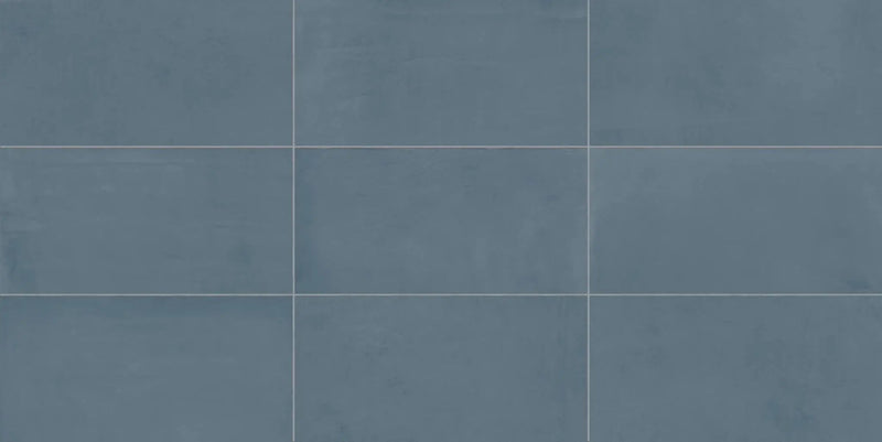 Vision Color River Blue Anti-Slip Resin Look Porcelain Tiles 12x24 by landmarkceramics