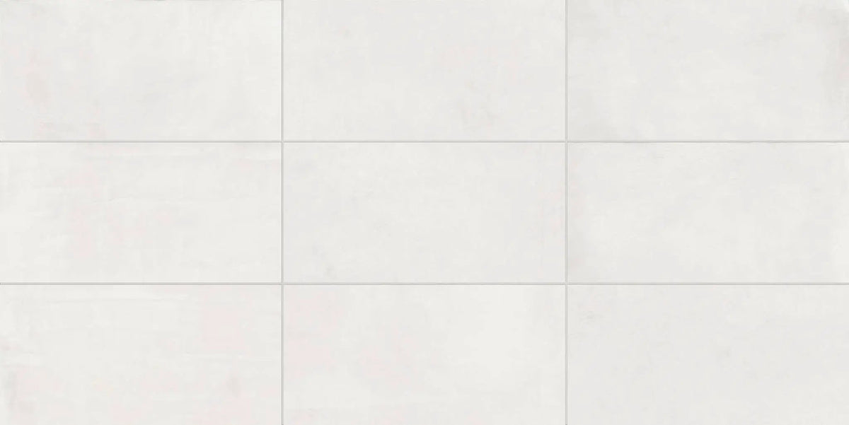 Vision Color Star White Anti-Slip Resin Look Porcelain Tiles 12x24 by landmarkceramics