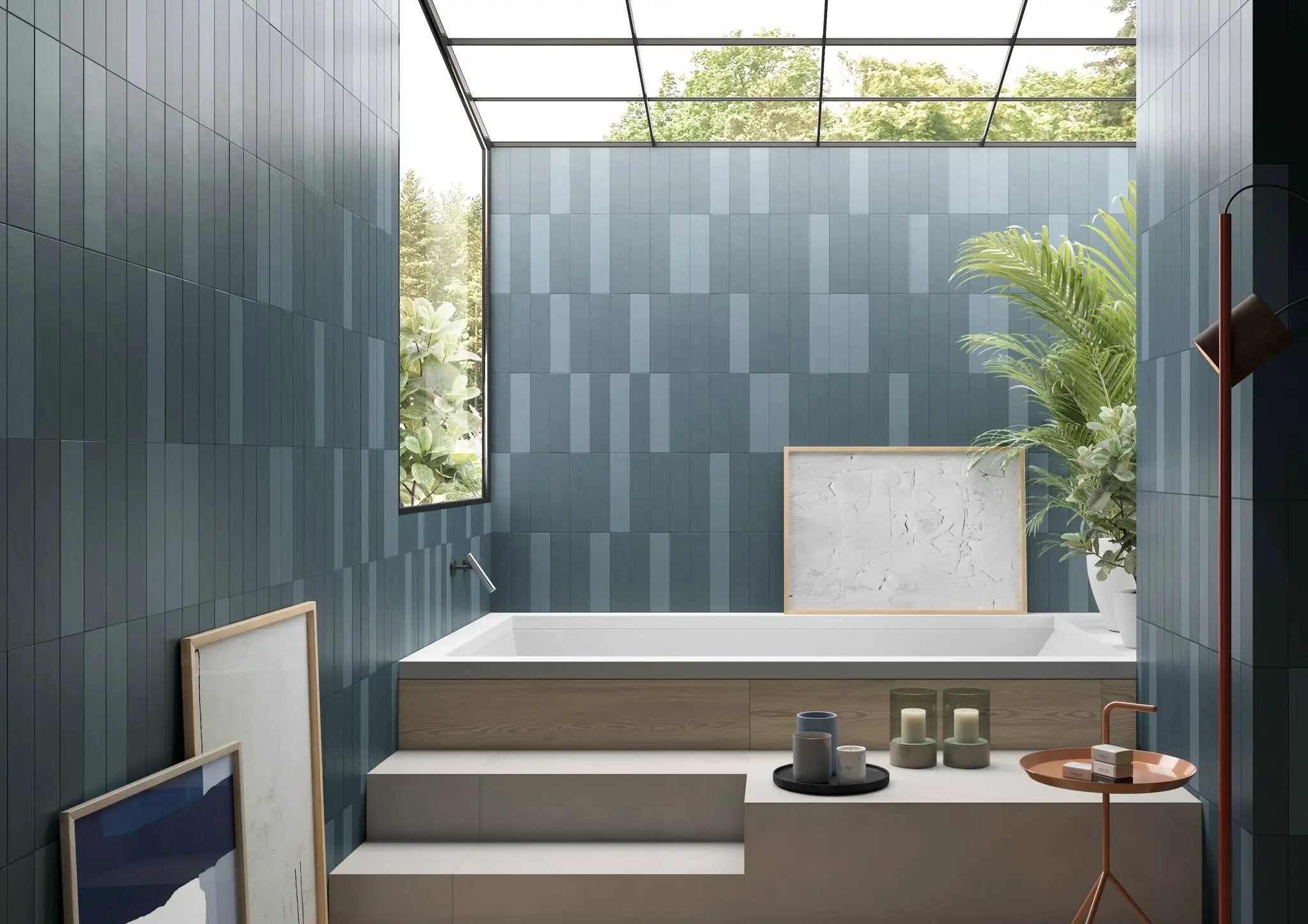 Vision Dw Pearl Anti-Slip Resin Look Porcelain Tiles 12x24 by landmarkceramics