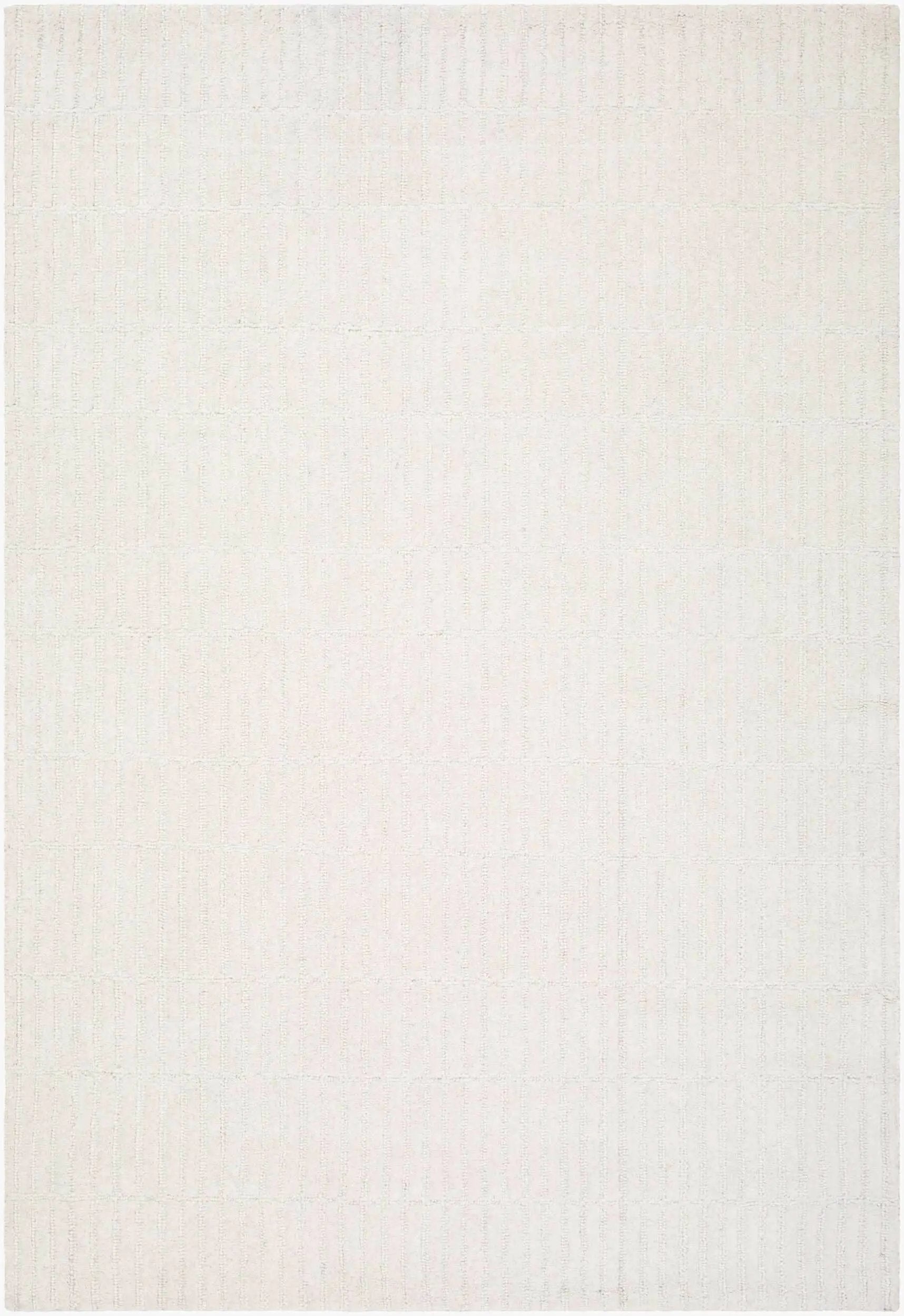Finial Beige Wool Area Rug by Boutique Rugs