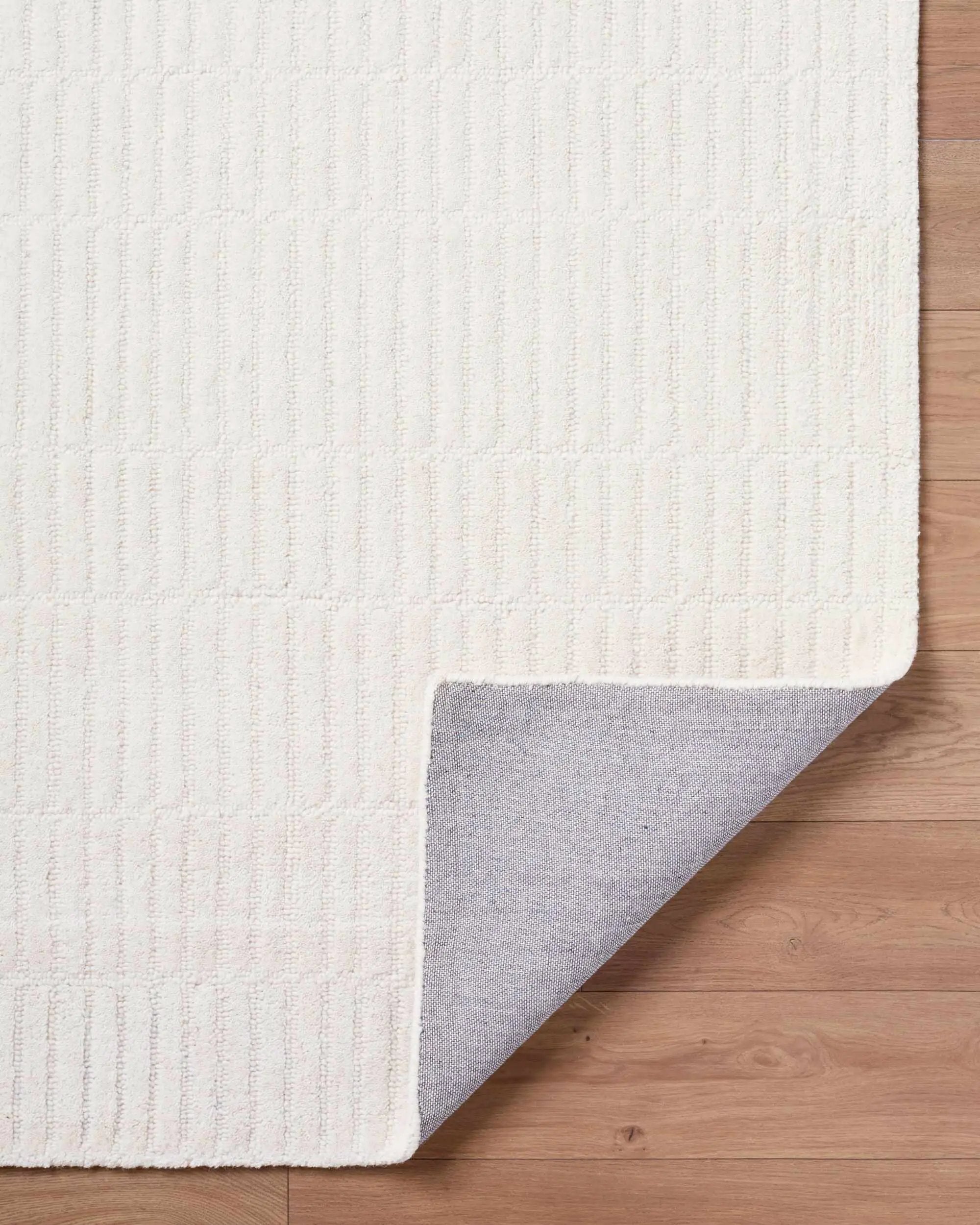 Finial Beige Wool Area Rug by Boutique Rugs