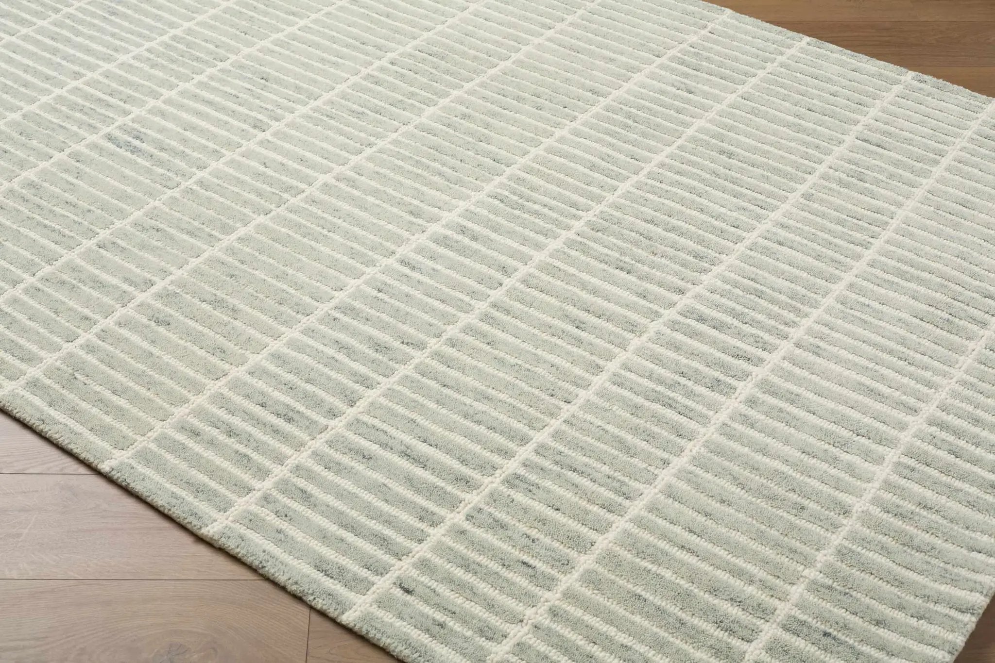 Finial Sage Wool Area Rug by Boutique Rugs