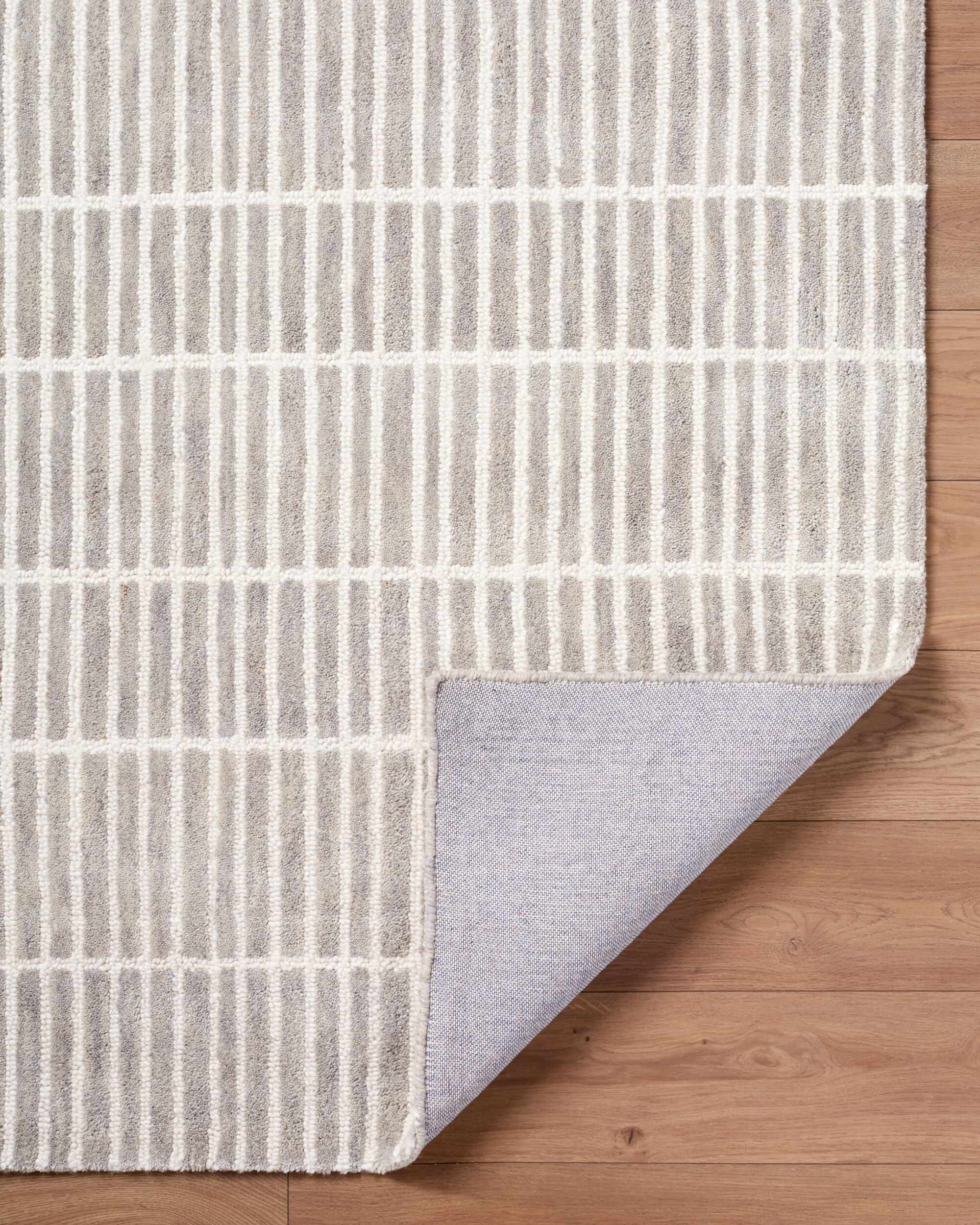 Finial Gray Wool Area Rug by Boutique Rugs