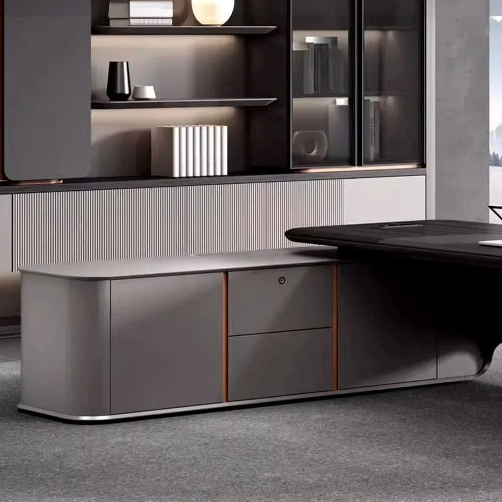Canon · Modern L-Shaped Executive Desk, photo 7 of 14