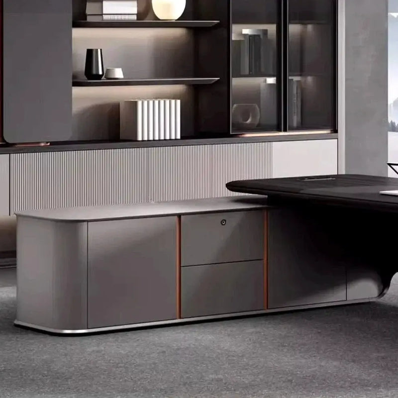 Canon · Modern L-Shaped Executive Desk by Arc Grove