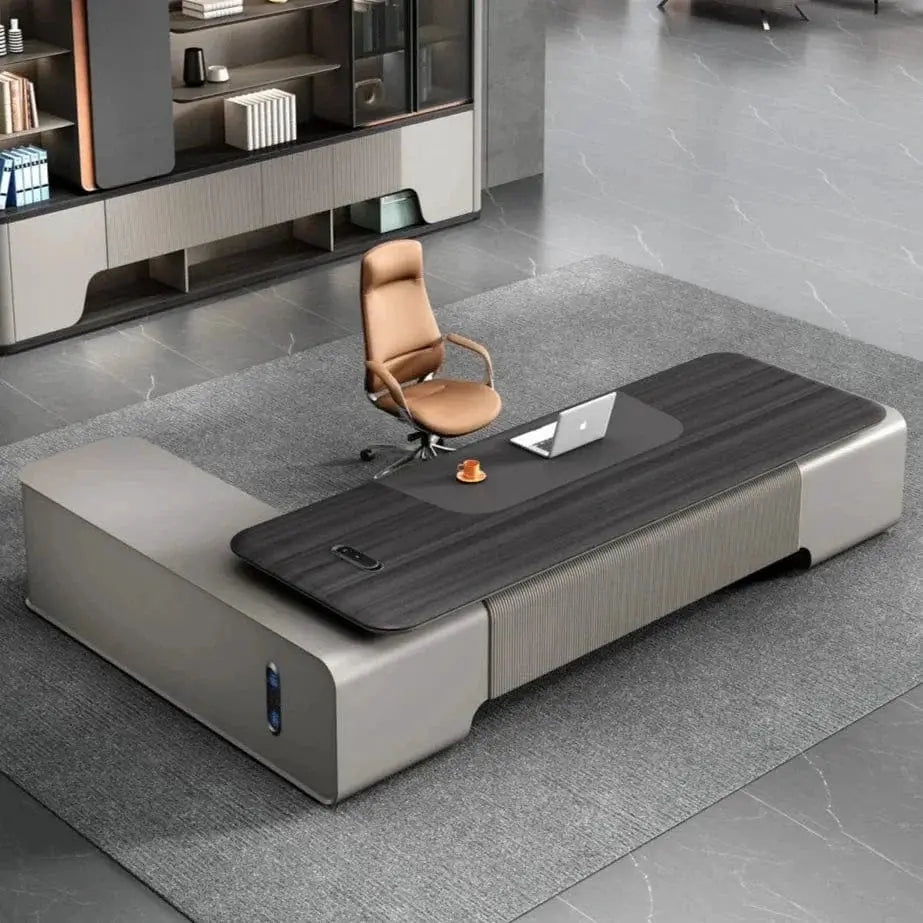 Canon · Modern L-Shaped Executive Desk by Arc Grove