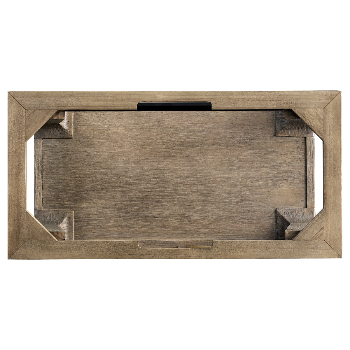 James Martin Auburn 36" Single Console Vanity, Weathered Timber, view 8