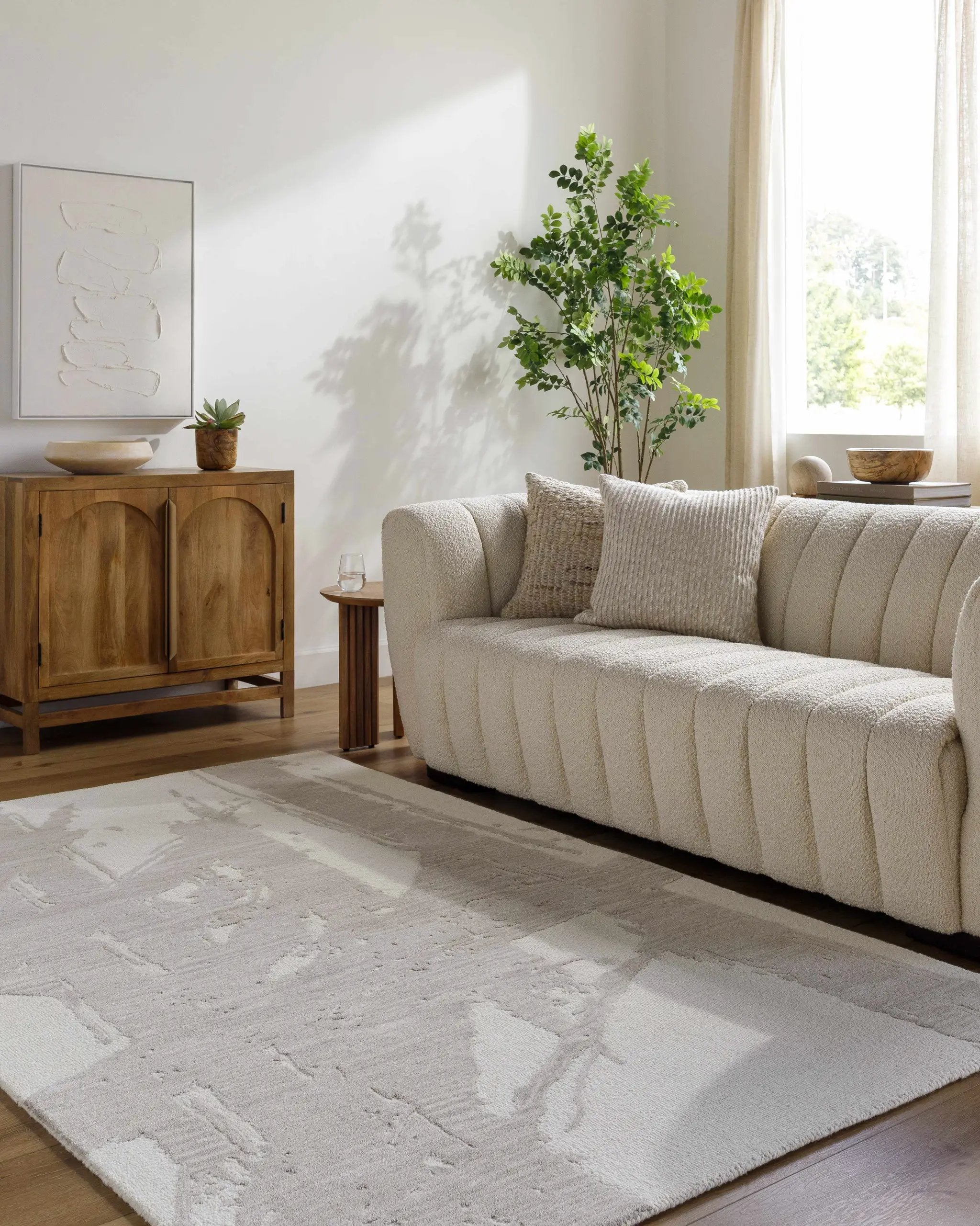 Viven Ivory Area Rug by Boutique Rugs