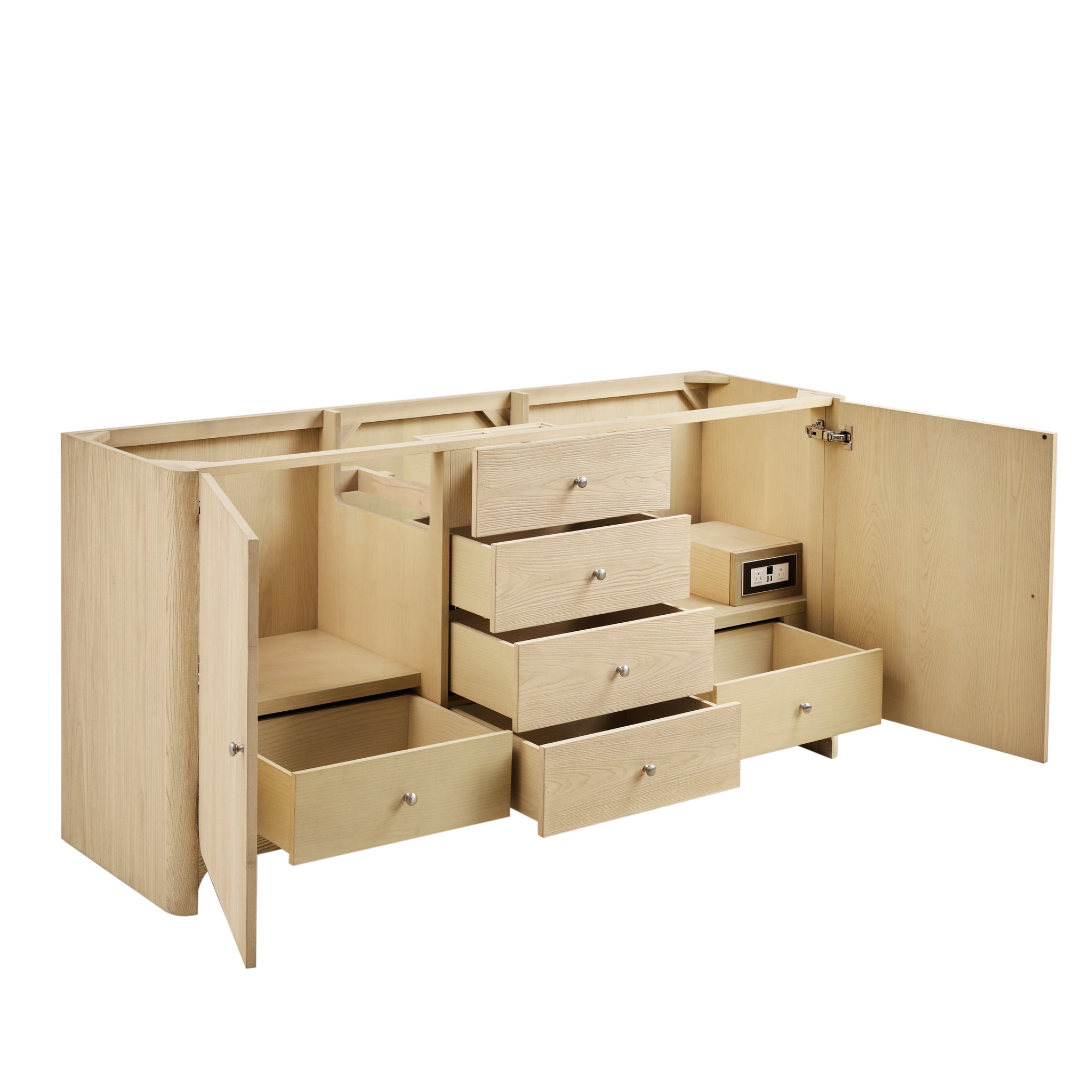 James Martin Gracyn 72" Double Bathroom Vanity, Coastal Driftwood by James Martin