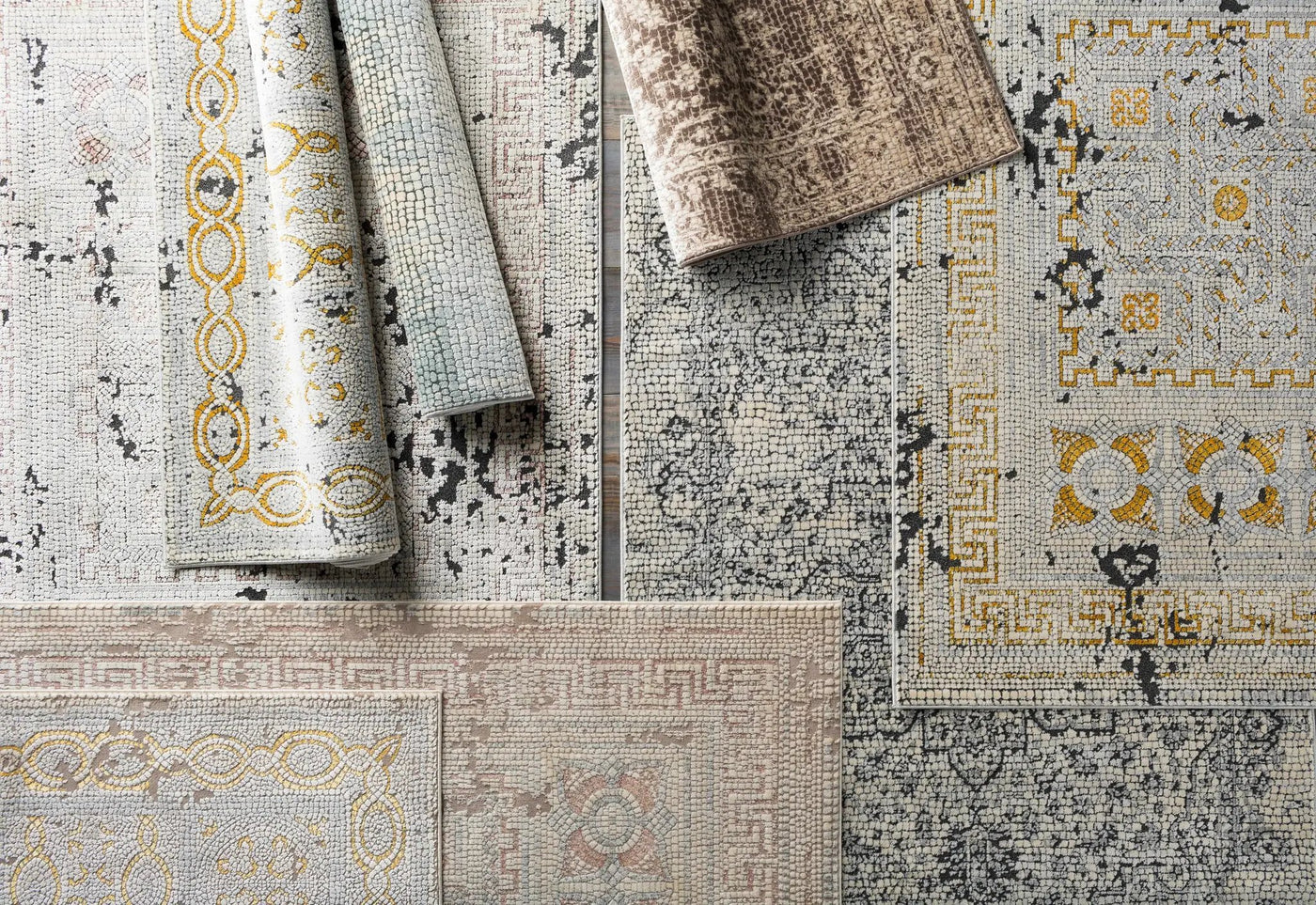 Terlingua Mustard Area Rug by Boutique Rugs