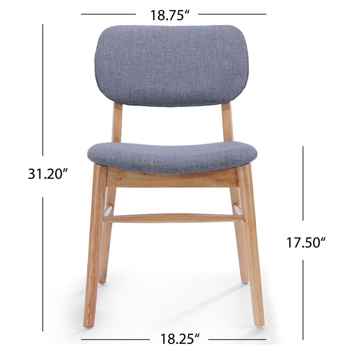 Voyager Upholstered Accent Chair Set of 2, photo 3 of 4