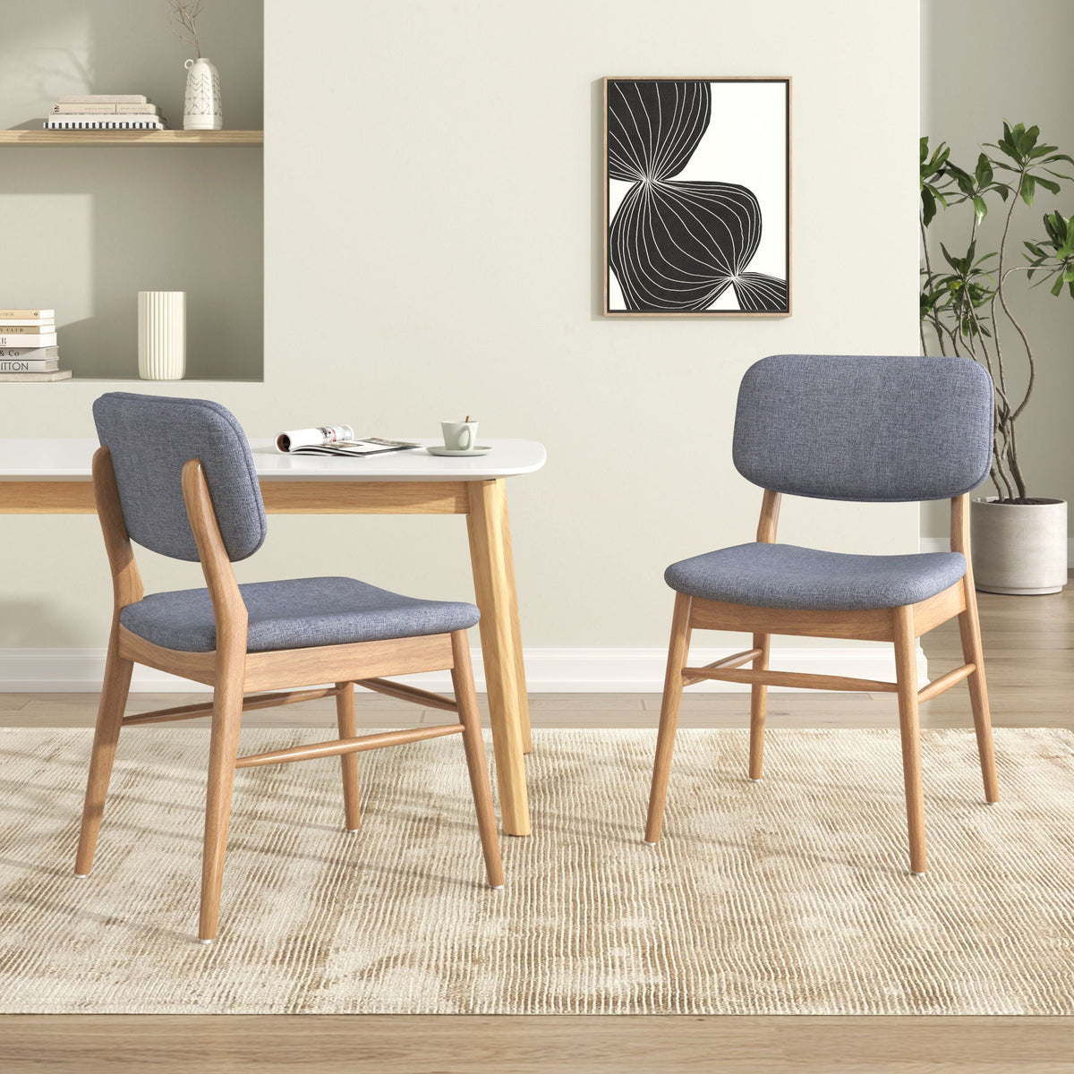 Voyager Upholstered Accent Chair Set of 2, photo 4 of 4