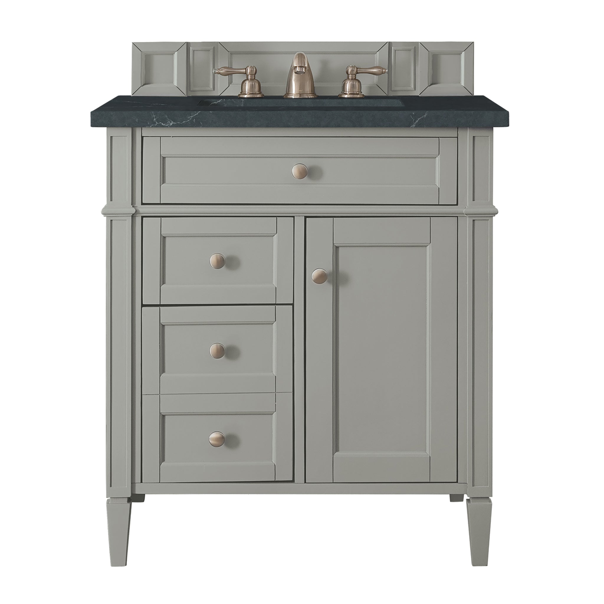 James Martin Brittany 30" Single Bathroom Vanity, Urban Gray by James Martin
