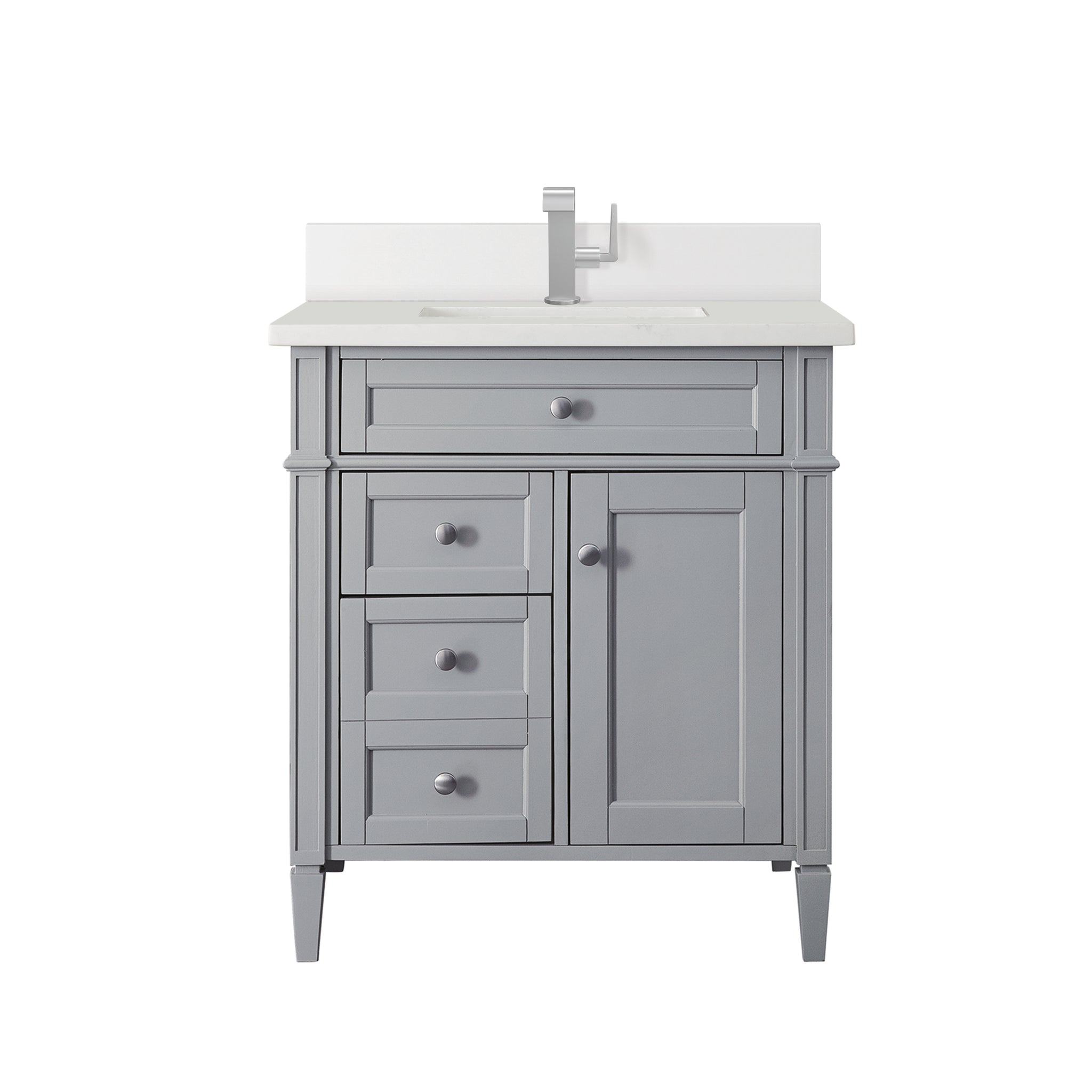James Martin Brittany 30" Single Bathroom Vanity, Urban Gray by James Martin