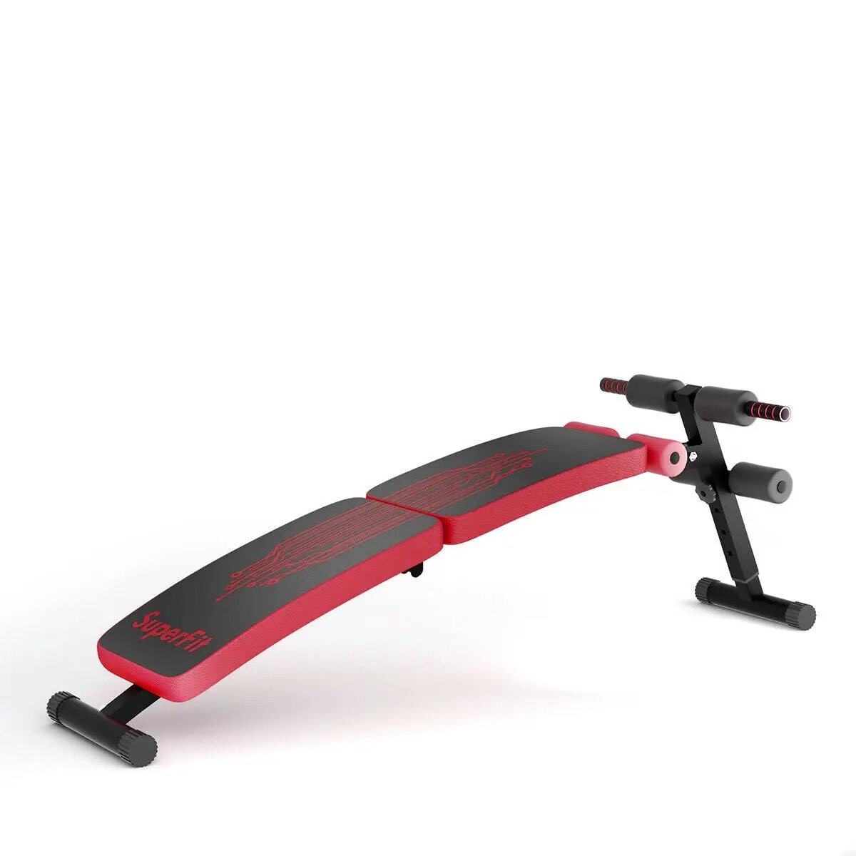 Abdominal Twister Trainer with Adjustable Height Exercise Bench by DirectDeals