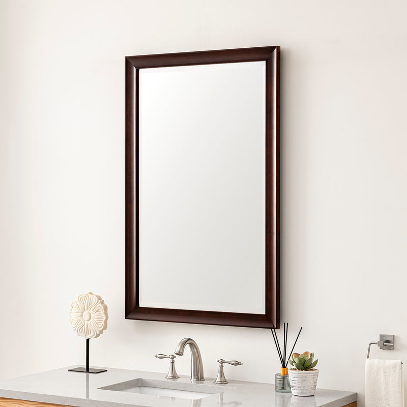 James Martin Glenbrooke 26" Mirror, Burnished Mahogany by James Martin