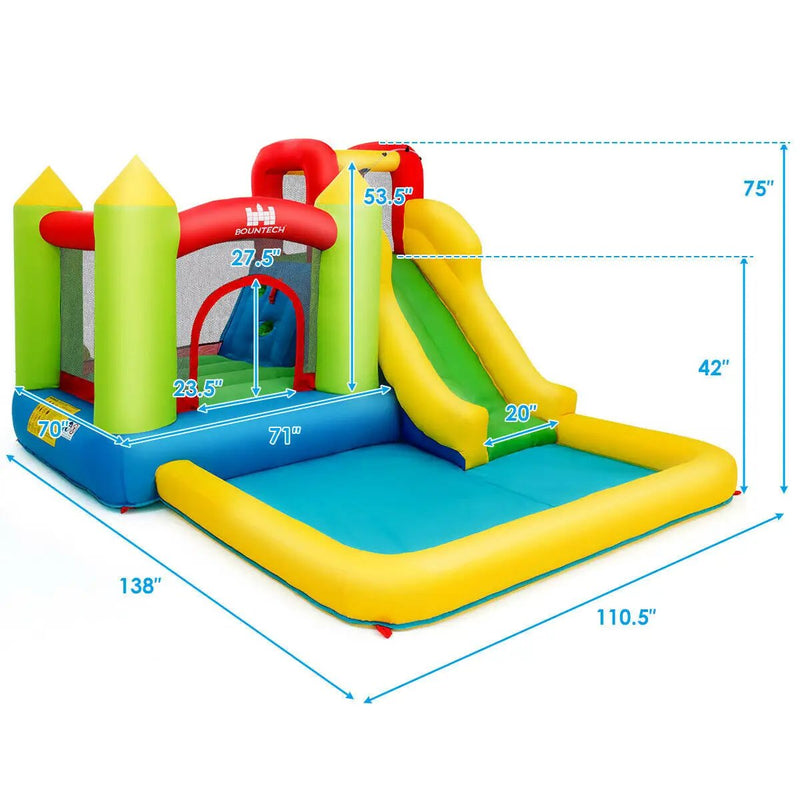 Outdoor Inflatable Bounce House with 480 W Blower by DirectDeals