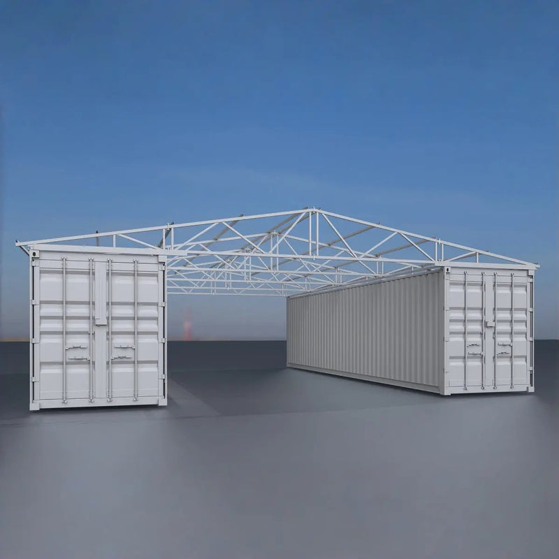 W36'xL40'xH4' Steel Shipping Container Roof Kit, photo 7 of 8