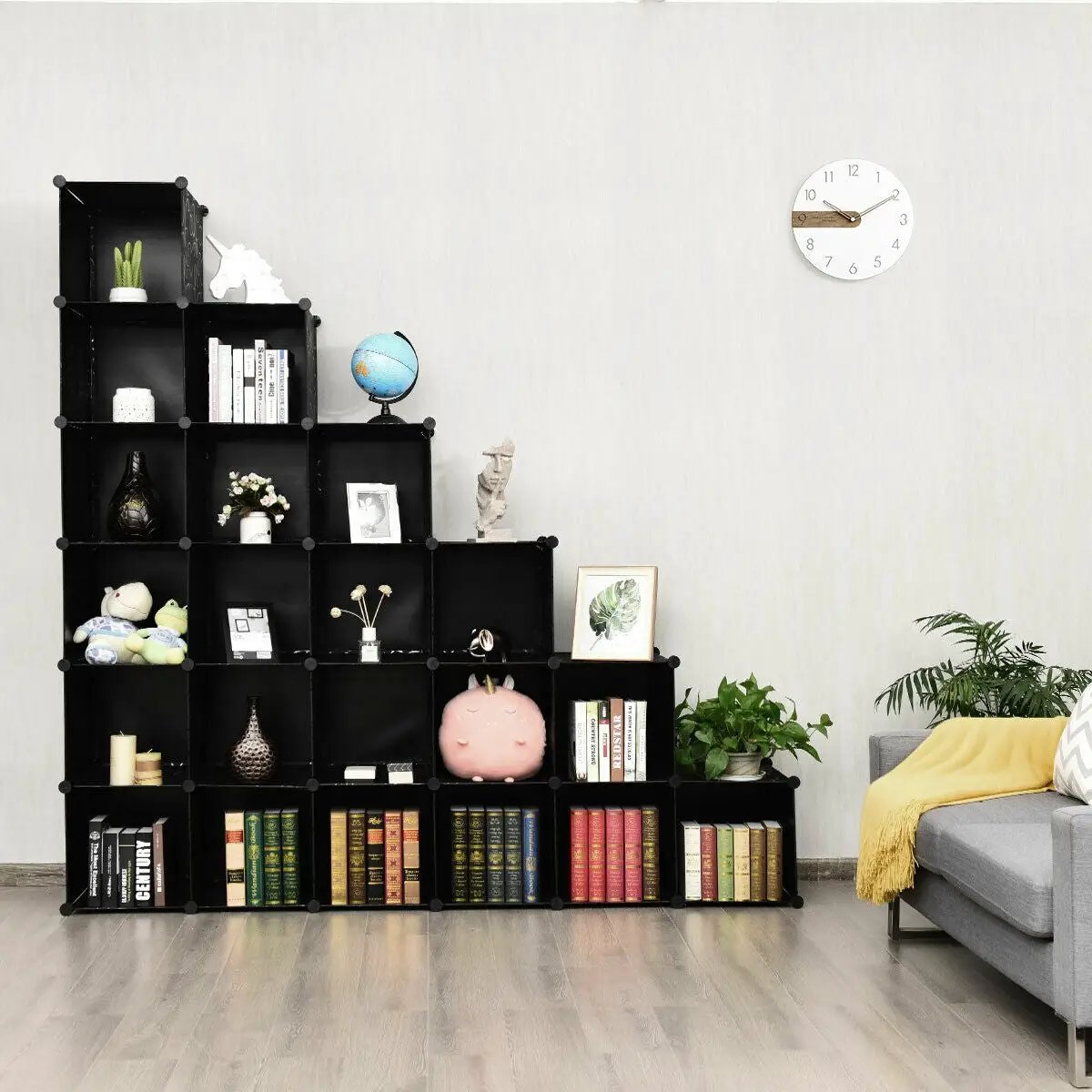 DIY 30 Cube Portable Closet Clothes Wardrobe Cabinet by DirectDeals