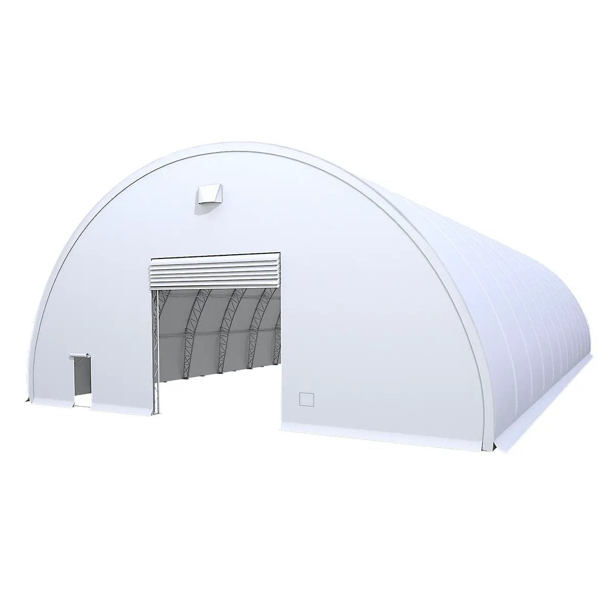W60'xL120'xH30' Double Truss Storage Shelter, Reinforced Series by Chery Industrial