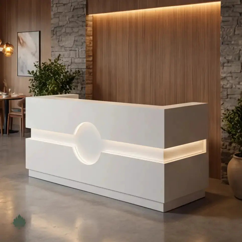 Liora · Front Reception Desk by Arc Grove