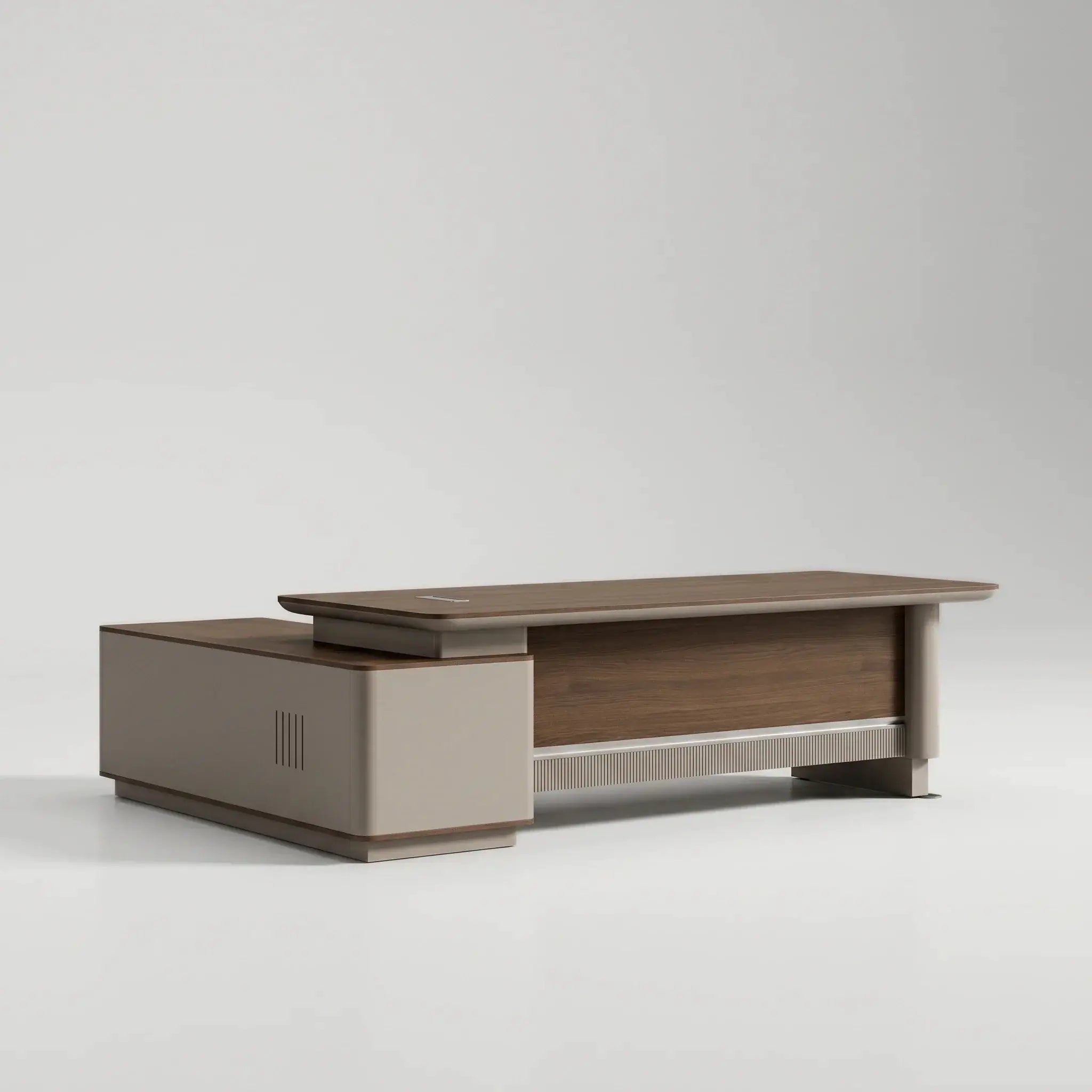 Brinton · Modern L-Shaped Executive Desk by Arc Grove
