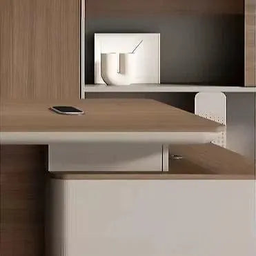 Brinton · Modern L-Shaped Executive Desk by Arc Grove
